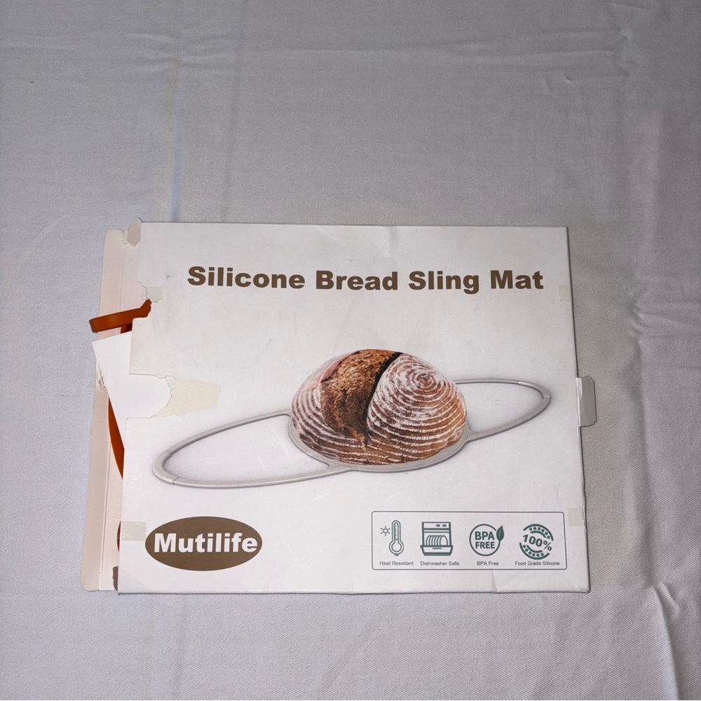 Silicone bread sling mat new in box‎ unused